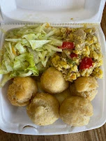 Dumplings Ackee and Saltfish